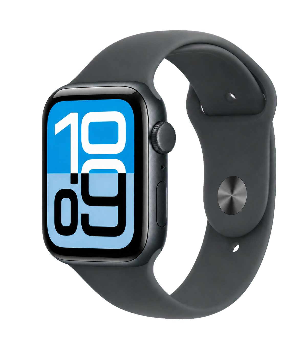 검은색 Apple Watch 기기 이미지