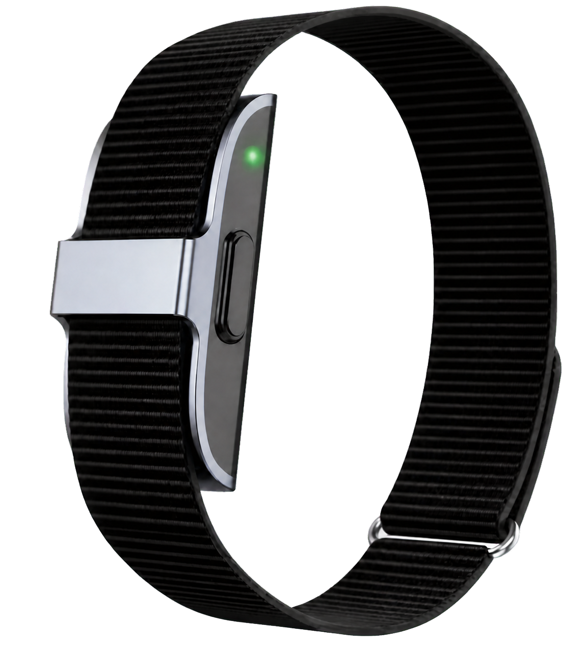 검은색 BioLink Band 기기 이미지