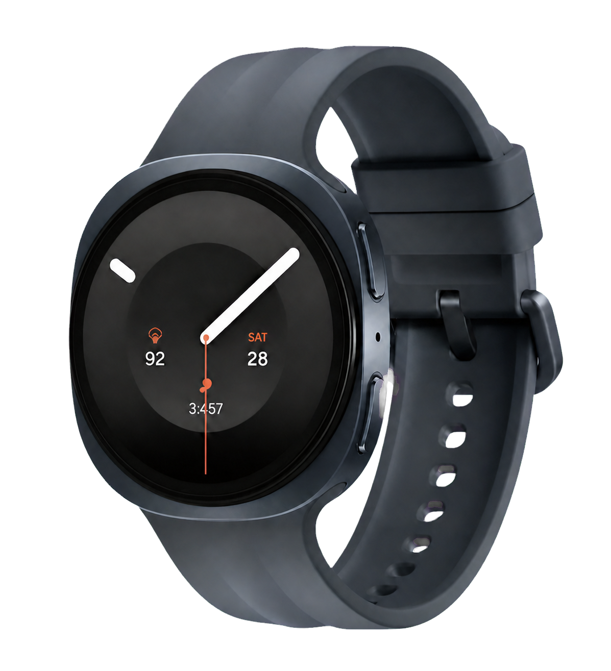 검은색 Galaxy Watch 기기 이미지